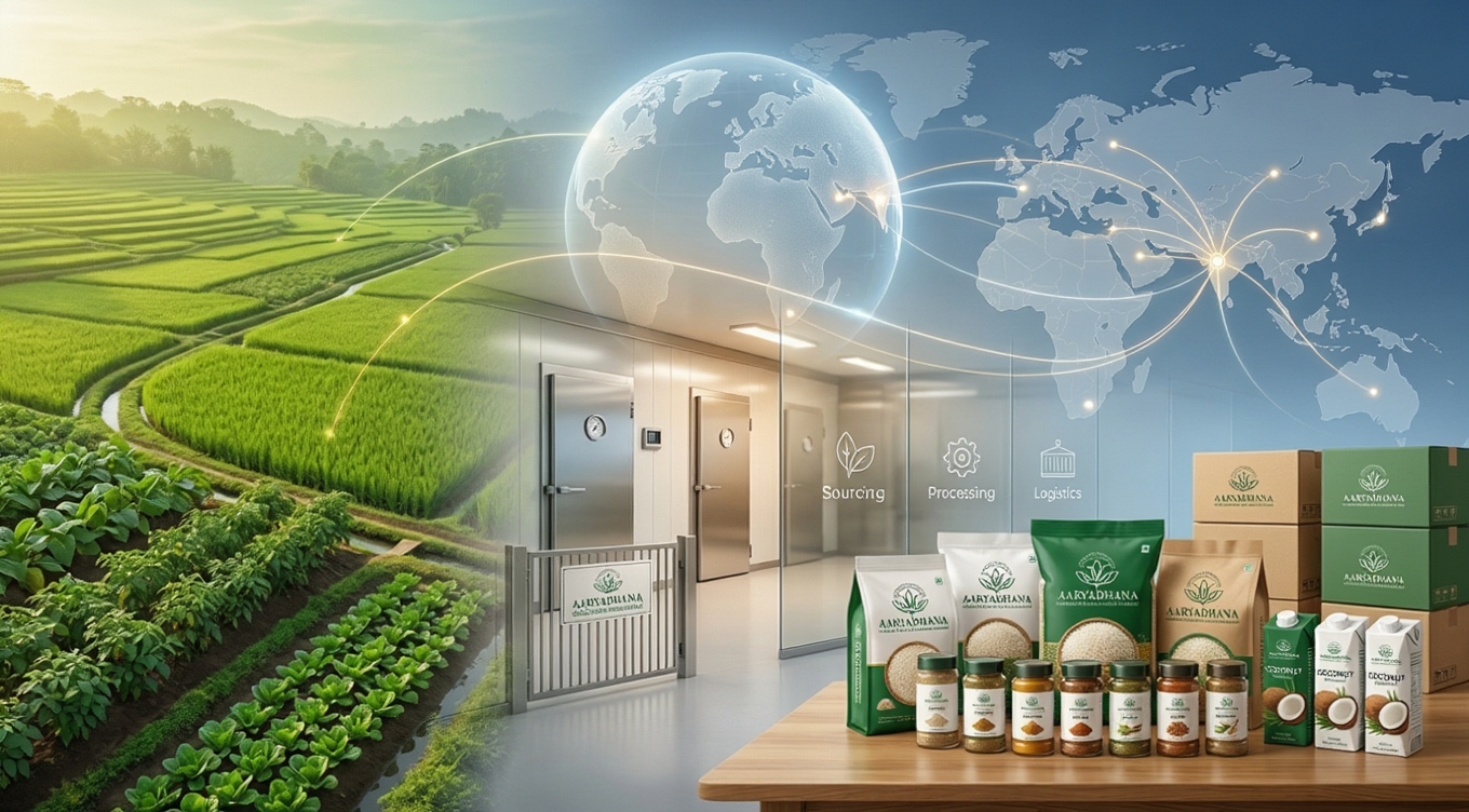 Aaryadhana's global agri ecosystem empowering Indian farmers through direct exports